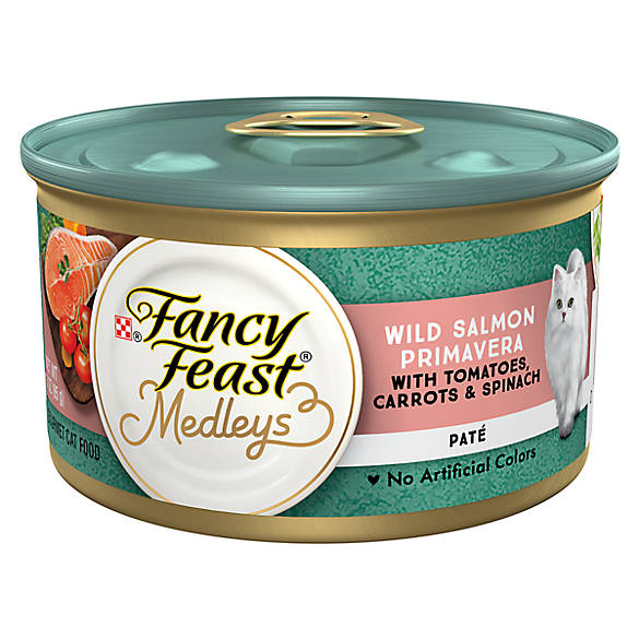 Fancy Feast® Medleys Adult Cat Food Wild Salmon Primavera cat Wet