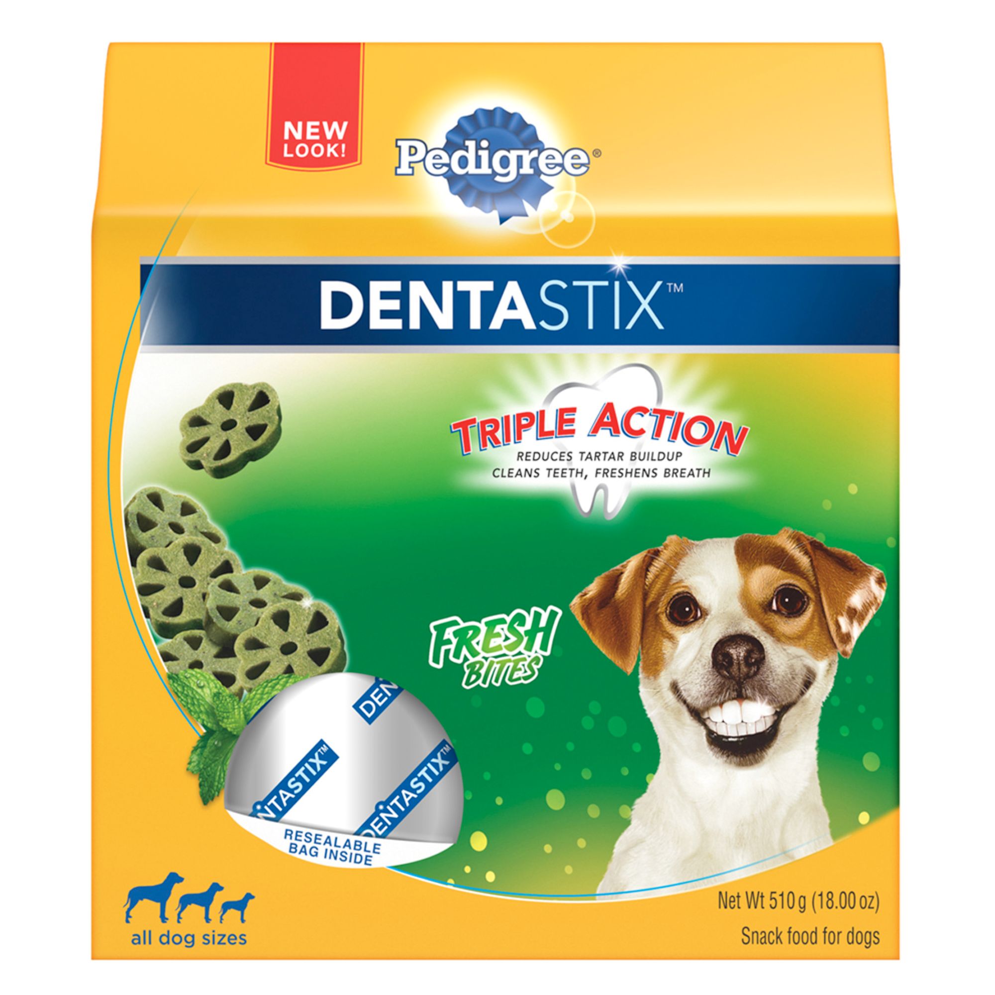PEDIGREE® DENTASTIX® Triple Action Dog Treat Fresh Bites dog Dental Treats PetSmart