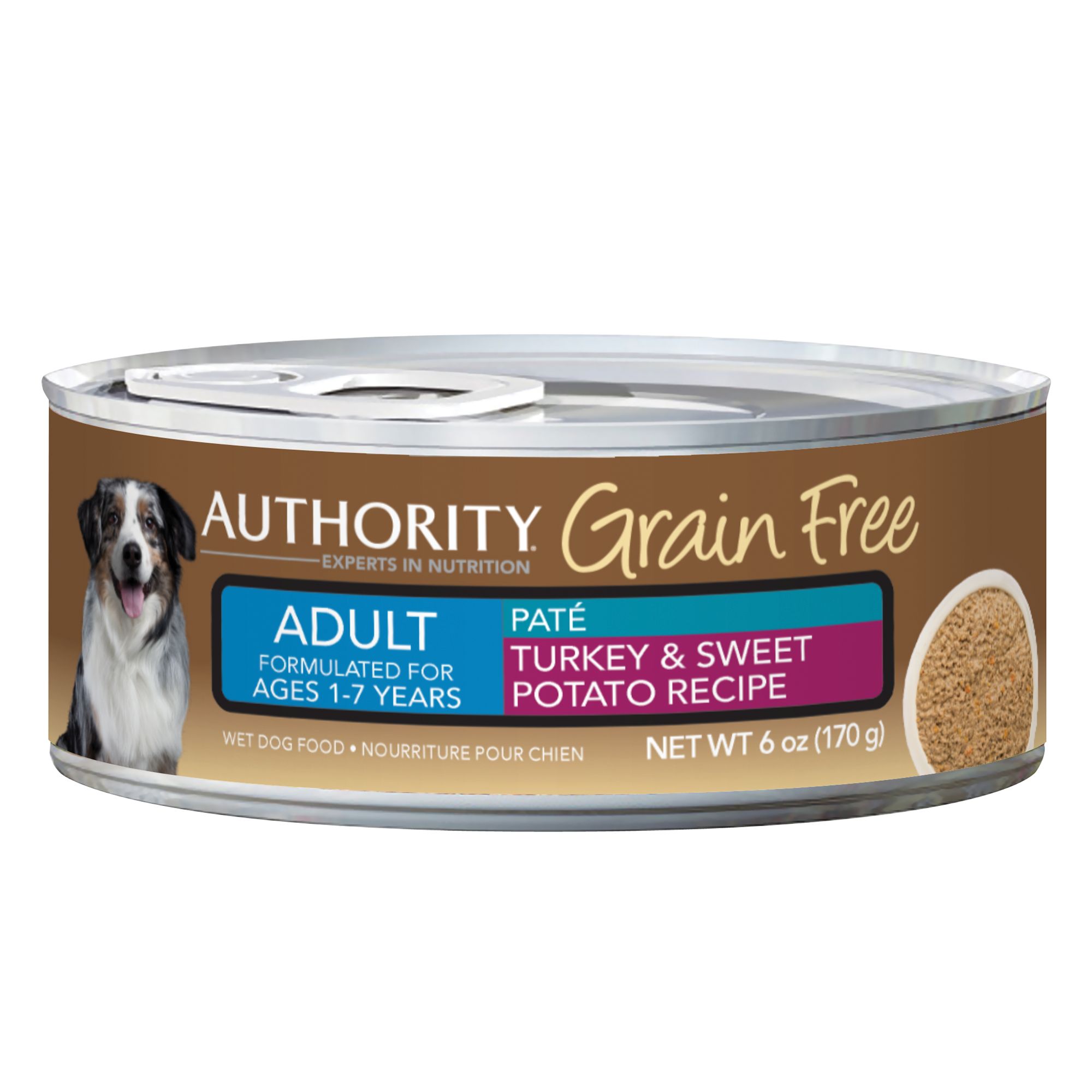 Authority® Grain Free Adult Dog Food - Turkey & Sweet Potato | dog