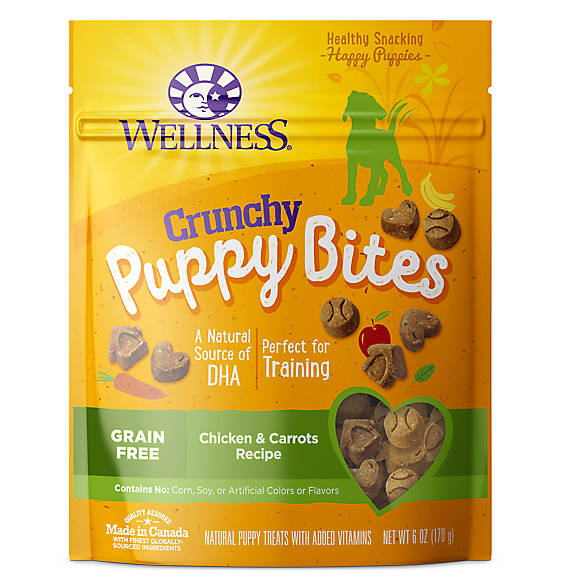 Wellness® Crunchy Puppy Bites Treat Natural, Grain Free, Chicken