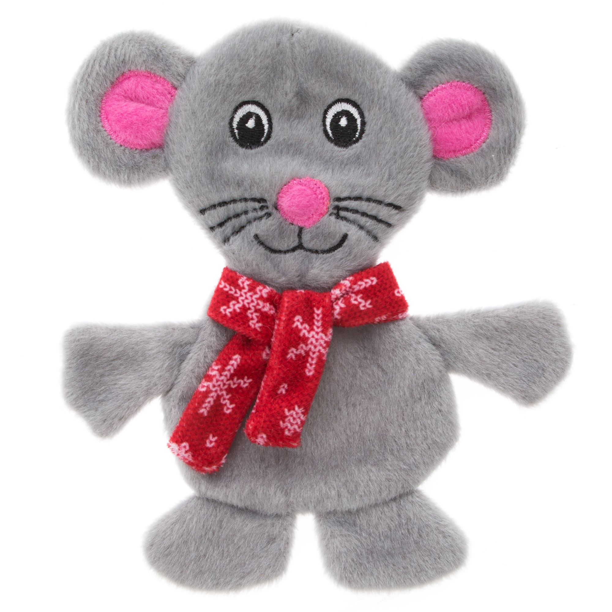 stuffed mouse dog toy