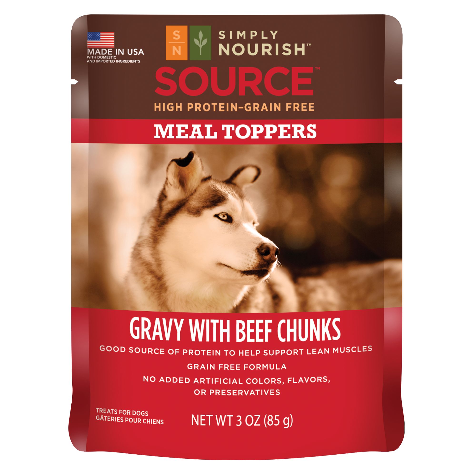 Simply Nourish™ Source Dog Food Meal Topper Natural, Grain Free