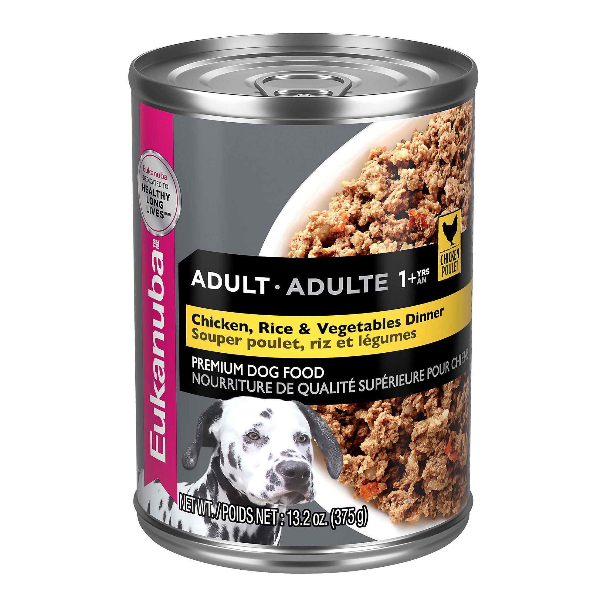Eukanuba® Adult Dog Food Chicken, Rice & Vegetable Dinner dog