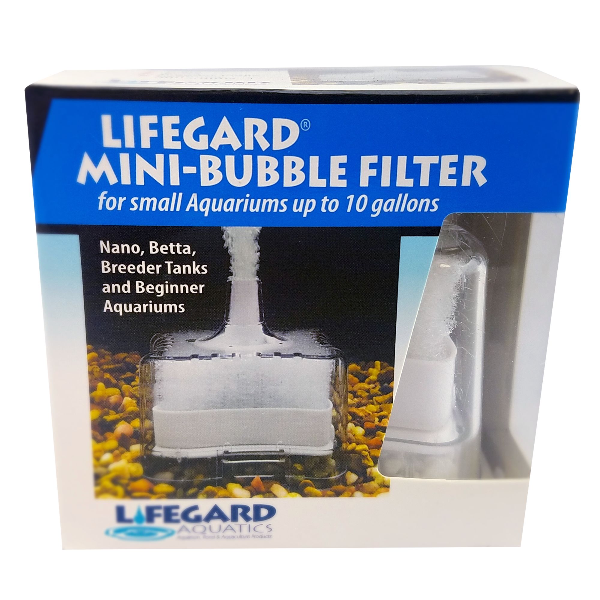 Lifegard® Aquatics MiniBubble Filter fish Filters PetSmart