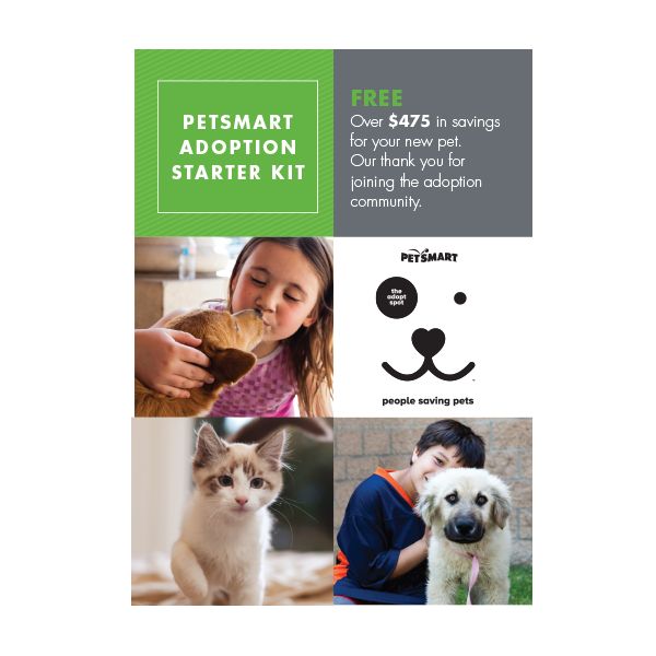 free adoption kit petsmart