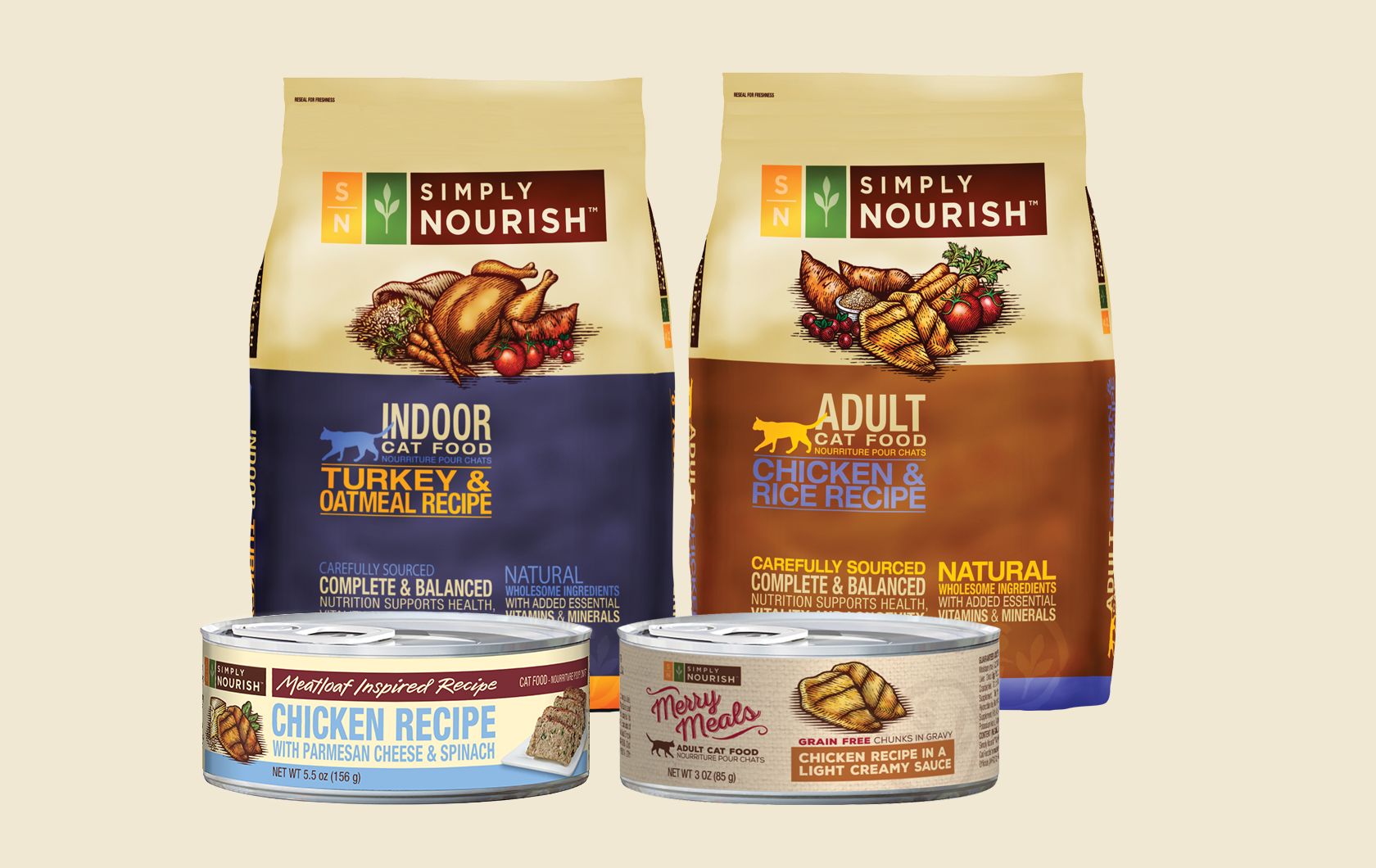 Simply Nourish™ Cat Food & Kitten Food PetSmart