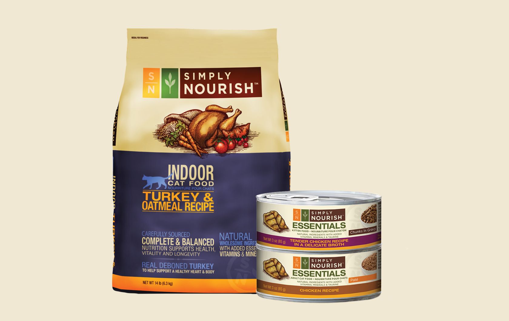 Simply Nourish™ Cat Food & Kitten Food PetSmart