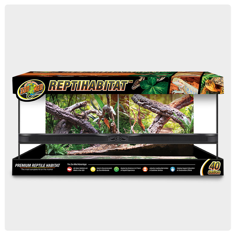 save $100 Zoo Med™ front-opening terrarium, 40 gal.