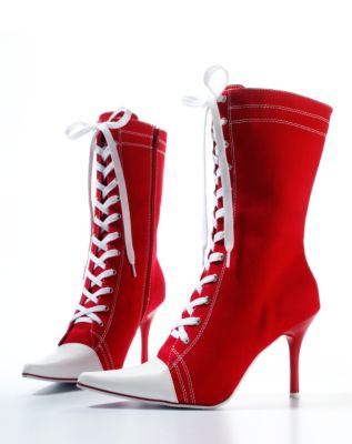 shopthebunny.com: Red Athletic Boot from shopthebunny.com