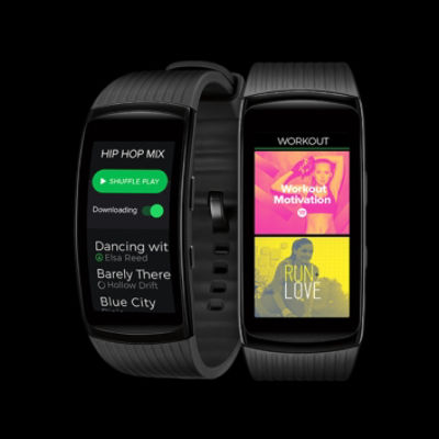 spotify on gear fit 2