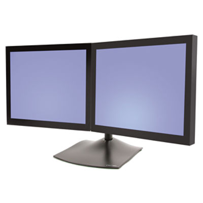 Ergotron DS100 Horizontal Dual-Monitor Desk Stand Ergotron DS100 Horizontal Dual-Monitor Desk Stand