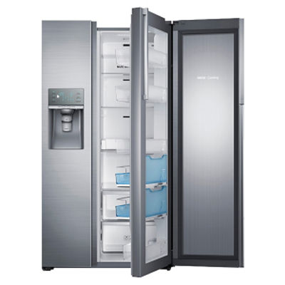 29 cu. ft. SidebySide Food ShowCase Refrigerator with Metal Cooling