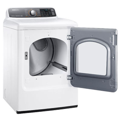 DV7700 7.4 cu. ft. Electric Dryer Dryers DV48J7700EW/A2 Samsung US