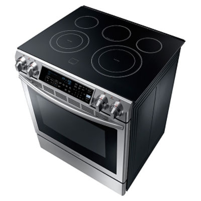 5.8 cu. ft. Slidein Electric Range Ranges NE58F9500SS/AA Samsung US