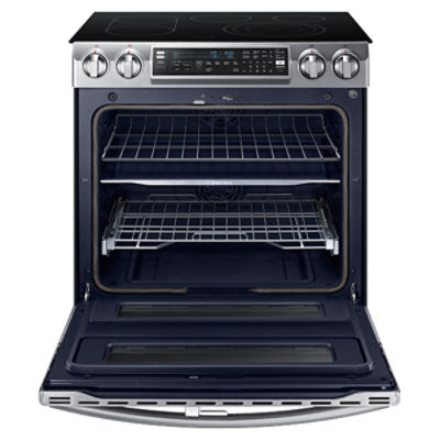 5.8 cu. ft. SlideIn Electric Flex Duo™ Range with Dual Door Ranges