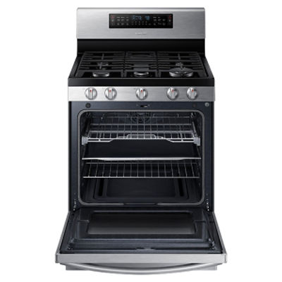 5.8 cu. ft. Gas Flex Duo™ Range with Griddle and Wok Grate Ranges