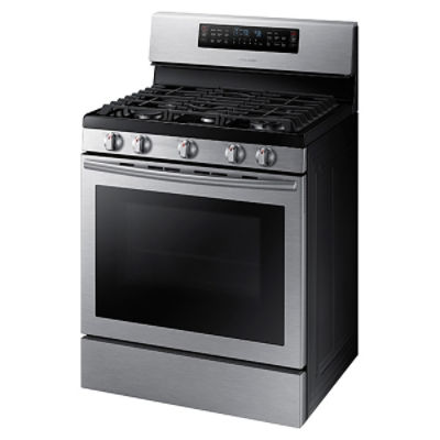5.8 cu. ft. Gas Flex Duo™ Range with Griddle and Wok Grate Ranges