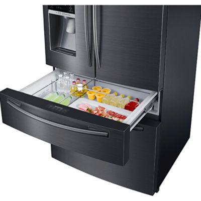 25 cu. ft. 4Door French Door Refrigerator Refrigerators RF25HMEDBSG/AA Samsung US