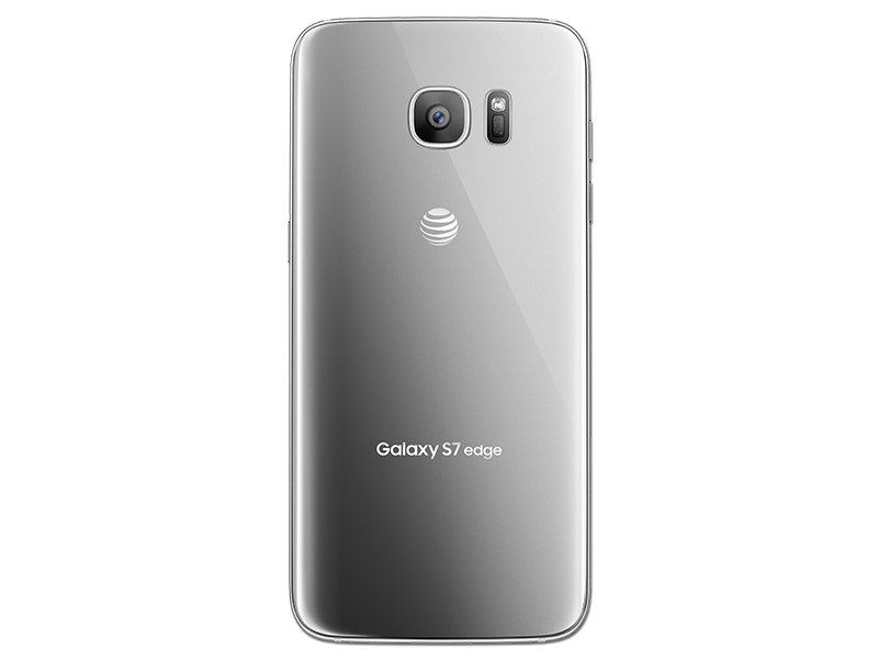 Samsung galaxy s7 edge 32gb silver titanium (at&t)