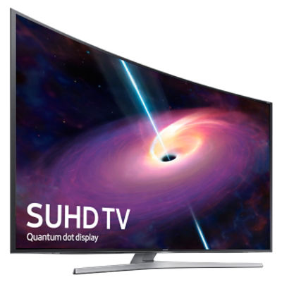 55" Class JS9000 Curved 4K SUHD Smart TV TVs UN55JS9000FXZA Samsung US