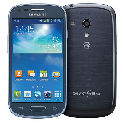 Galaxy S III Mini 8 GB (AT&T) Phones SMG730AMBAATT Samsung US