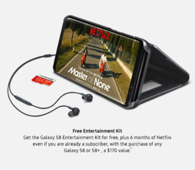 netflix galaxy s8