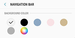 s8 navigation bar