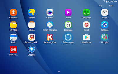 how to install zoom app in samsung tab