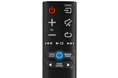 remote soundbar tv samsung control sound button pause note3 functions applications k450 hw display 300w ch flat appears holding continue