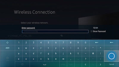 Connect to a Wi-Fi Network on Your 2016 Smart TV (UN**K****)