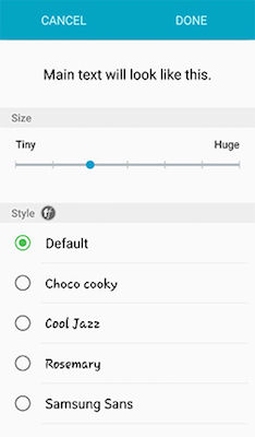Download Font Samsung Galaxy Cool Jazz