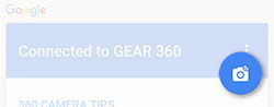 US Sim CAM DC DUAL Gear 360 Connecting Google Street View App 17 - Connect the Gear 360 To Google Street View