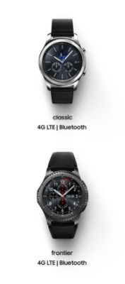 samsung gear s3 types