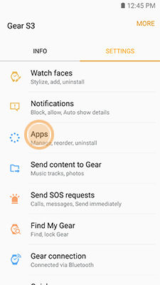 gear s3 email setup