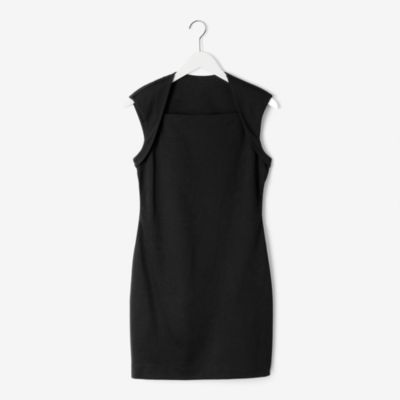 Circle-Back Slimster Ponte Dress