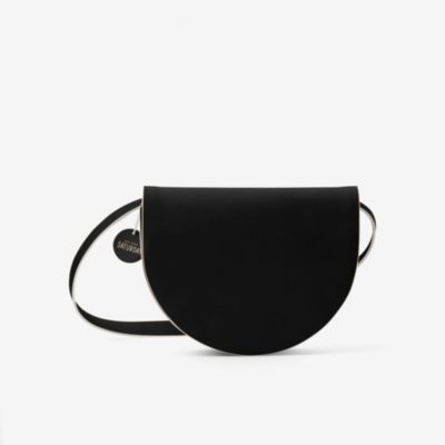 Half-Circle Bag in Leather