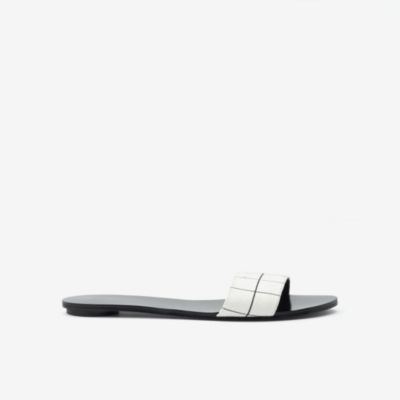 Slip-On Slides in Windowpane