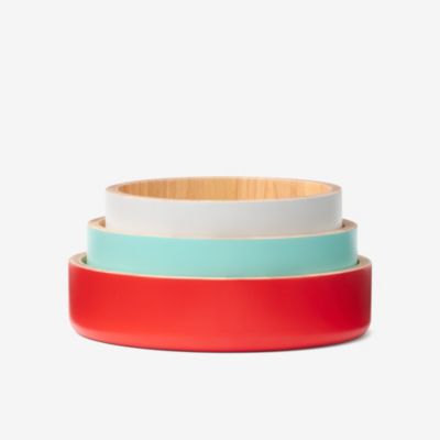 Wooden Nesting Bowls