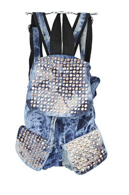 Denim Backpack