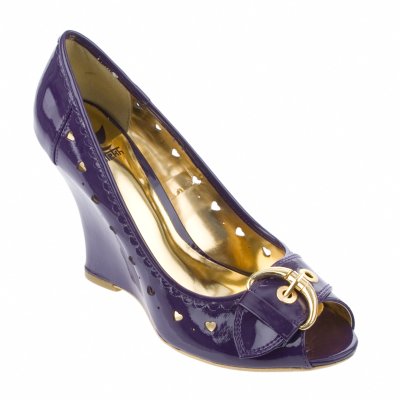 Womens Pat Wedge