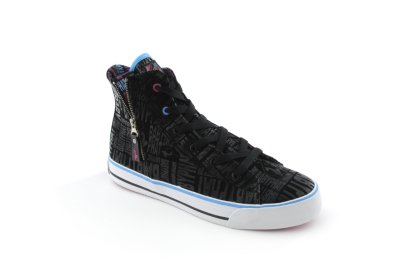 Womens Glossy Cat Vulcanized