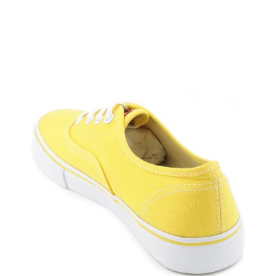 yellow levi shoes