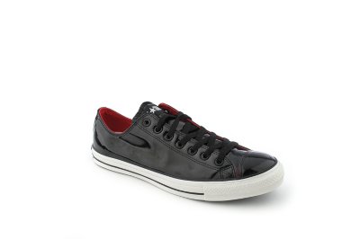Mens Chuck Taylor Leather Patent Ox