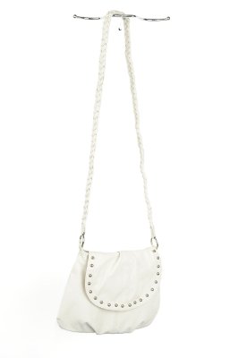 Ivory Studded Shoulder Bag