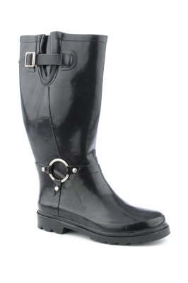 Womens Solid Rain Boot