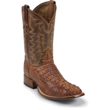 Tony Lama Cognac Vintage Hornback Caiman - 1061