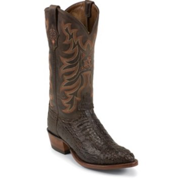 Tony Lama Chocolate Vintage Hornback Caiman - 1062