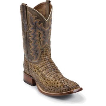 Tony Lama Tan Vintage Hornback Caiman - 1066