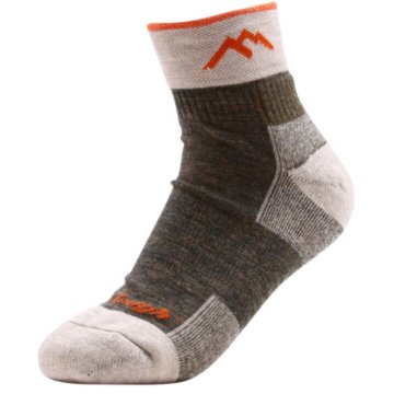 Darn Tough Vermont 1/4 Cushion 3 Pair Pack - 1401-OLIVE