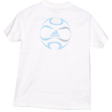 adidas SS Tee Shirt Soccer FS Back Logo - 242536